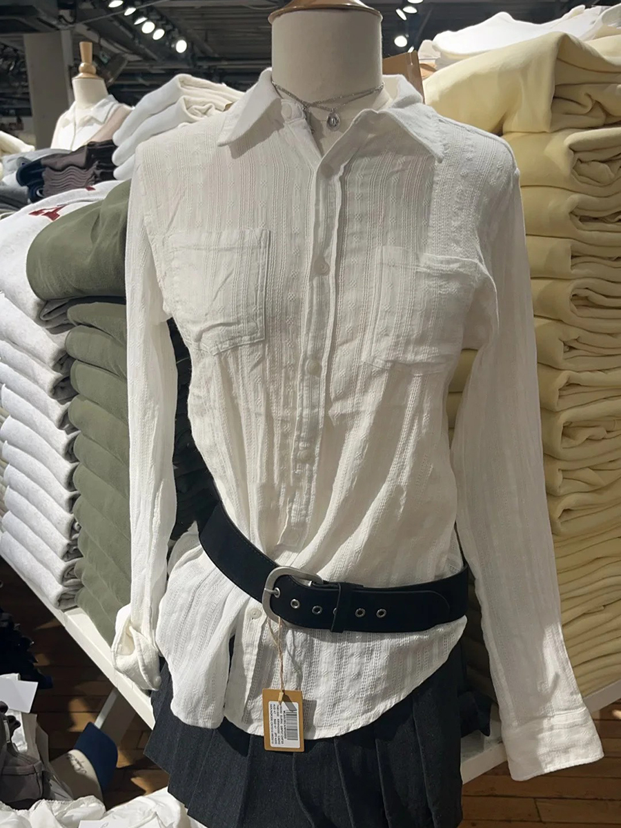 Linen Cotton Collar Buttons Bl – обзор и цена Crop Blouse Linen