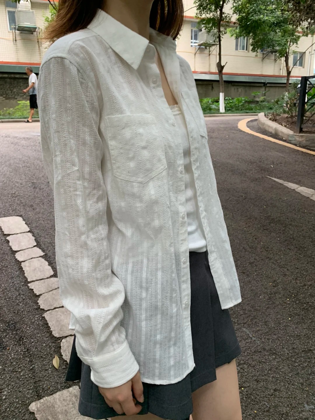 Linen Cotton Collar Buttons Bl – обзор и цена Crop Blouse Linen