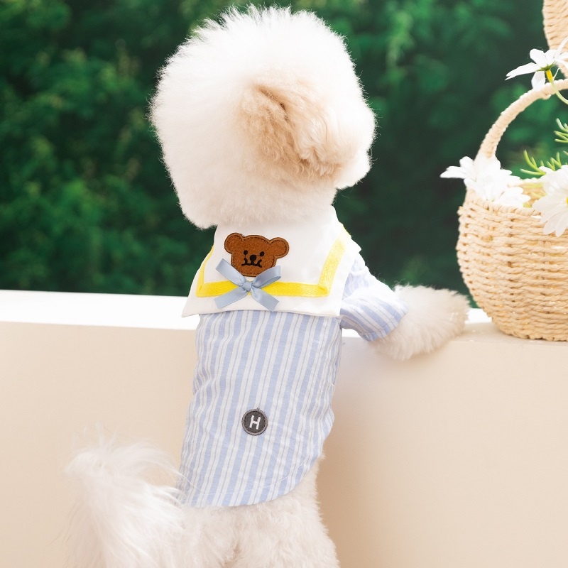Summer Soft Dog Clothes Cute B – обзор и цена Summer Dog Clothing