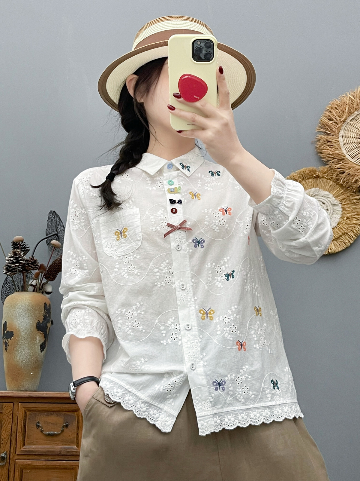 Women's Bohemian Blouse Ethnic – обзор и цена Japan Summer Clothing Women