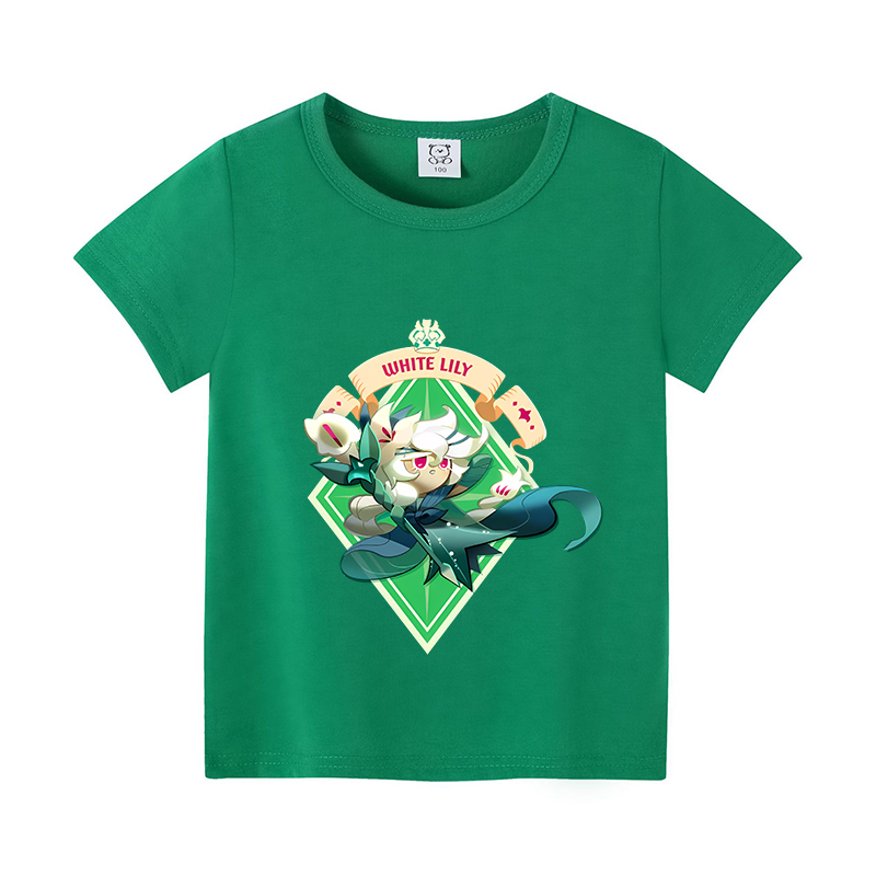 Cookie Run Kingdom Children T  – обзор и цена Summer Clothing Kids Boys