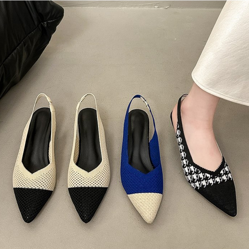 Women's breathable pointed-toe – обзор и цена Summer Clothing Colors