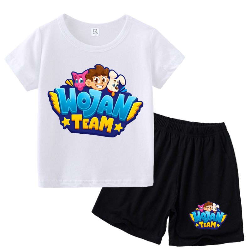 Wojan Team Children T-Shirt Se – обзор и цена Summer Clothing Kids Boys