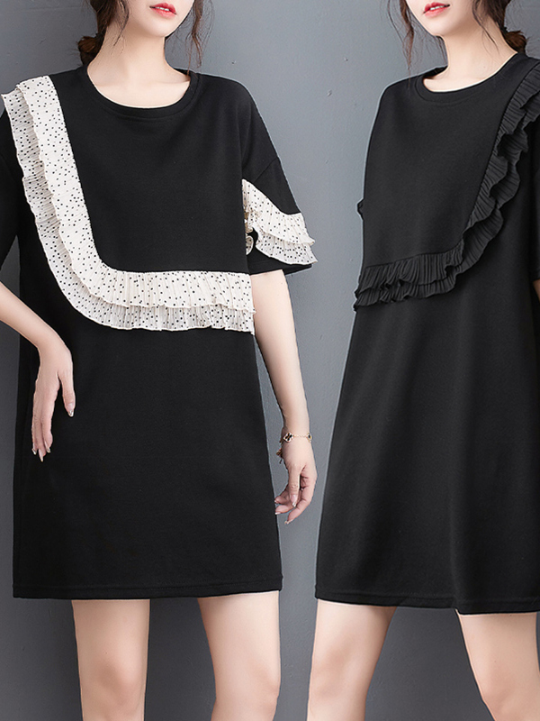 Casual Short Sleeve A-Line Dre – обзор и цена Summer Line Clothing Brand