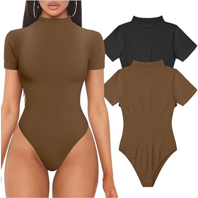 Short Sleeve Turtleneck Bodysu – обзор и цена Summer Clothing Bundle