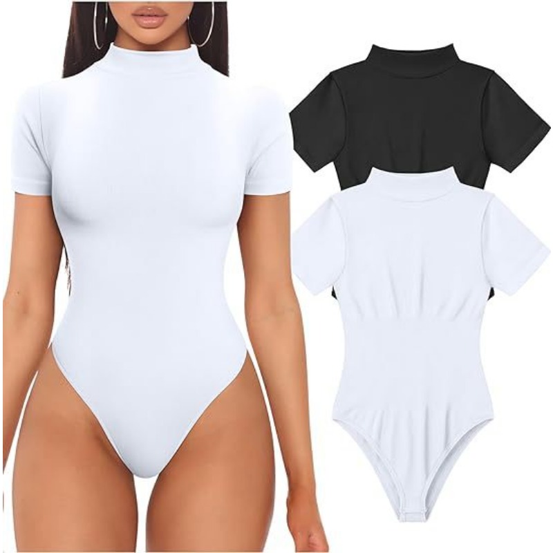 Short Sleeve Turtleneck Bodysu – обзор и цена Summer Clothing Bundle