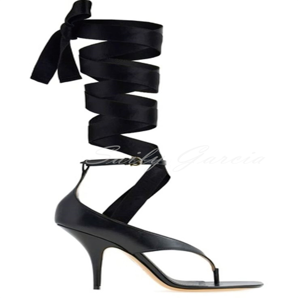 Brown Leather High Heel Flip F – обзор и цена Summer Clothing Colors