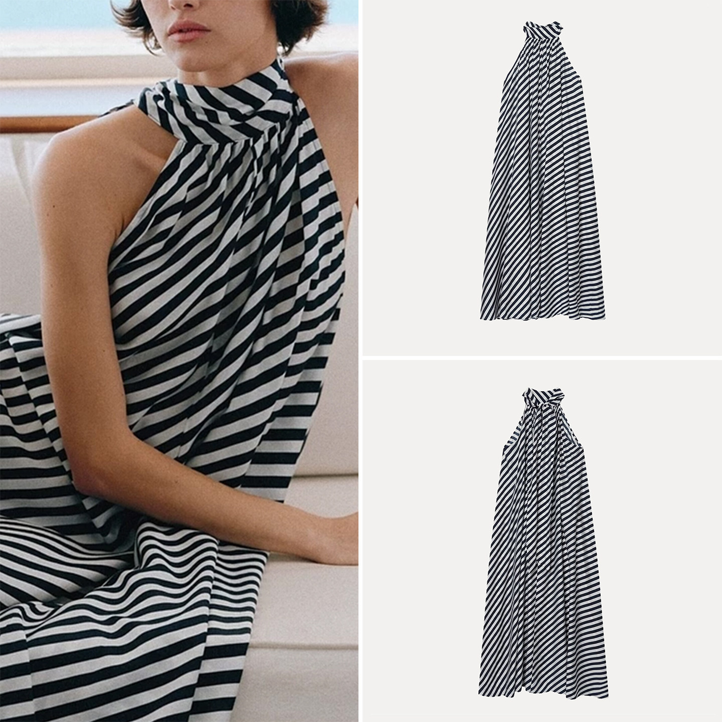 Fashionable A-Line Dress with  – обзор и цена Summer Line Clothing Brand