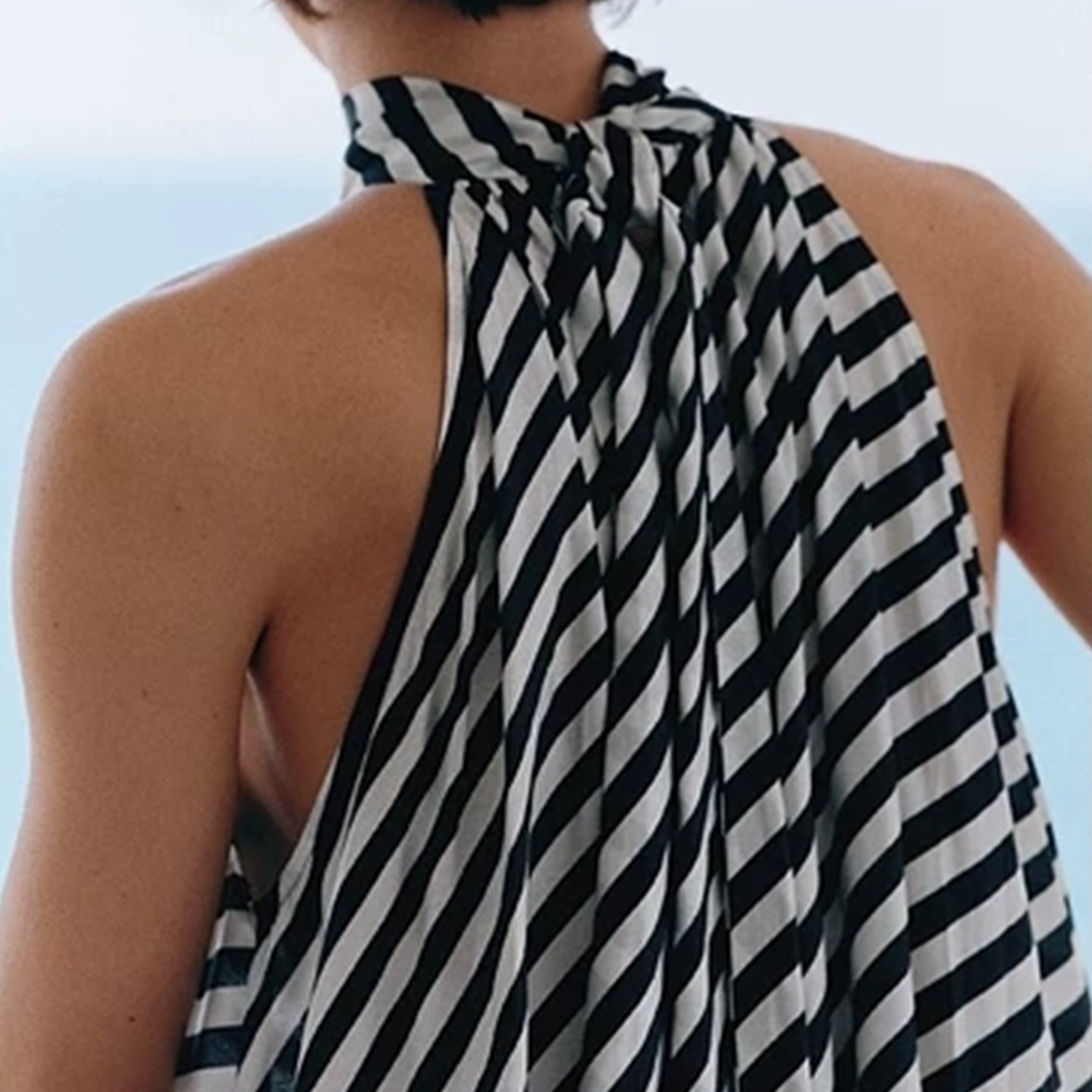 Fashionable A-Line Dress with  – обзор и цена Summer Line Clothing Brand