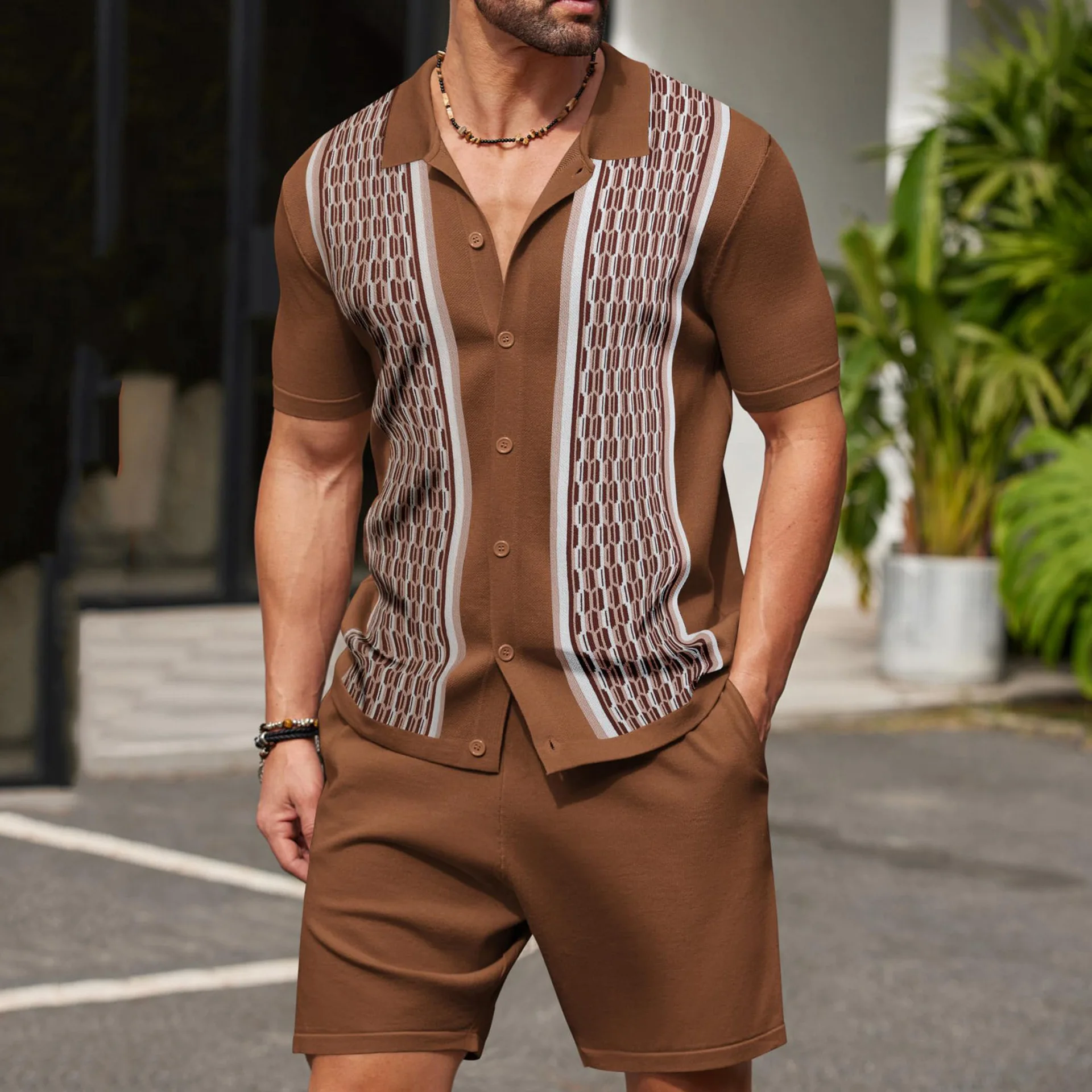 Summer Male Ice Silk Short-sle – обзор и цена Quality Summer Clothing