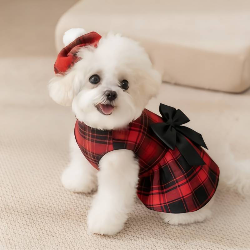 Pet Dog Clothes Plaid Shirt Su – обзор и цена Summer Dog Clothing