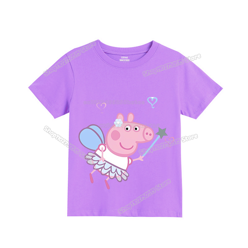 Peppas Pig Girl T Shirt George – обзор и цена Summer Clothing Kids Boys