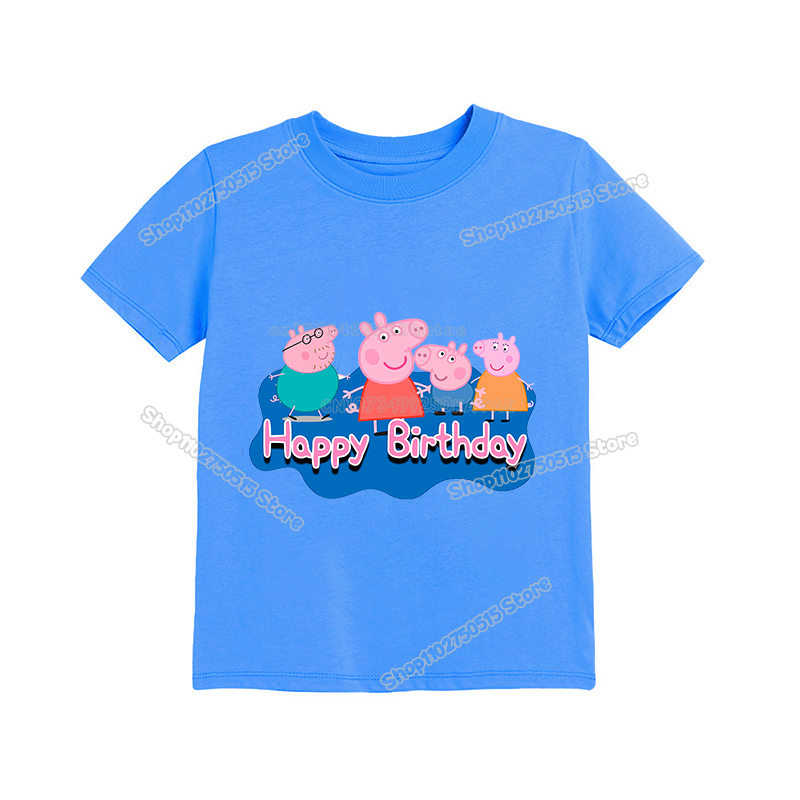 Peppas Pig Girl T Shirt George – обзор и цена Summer Clothing Kids Boys