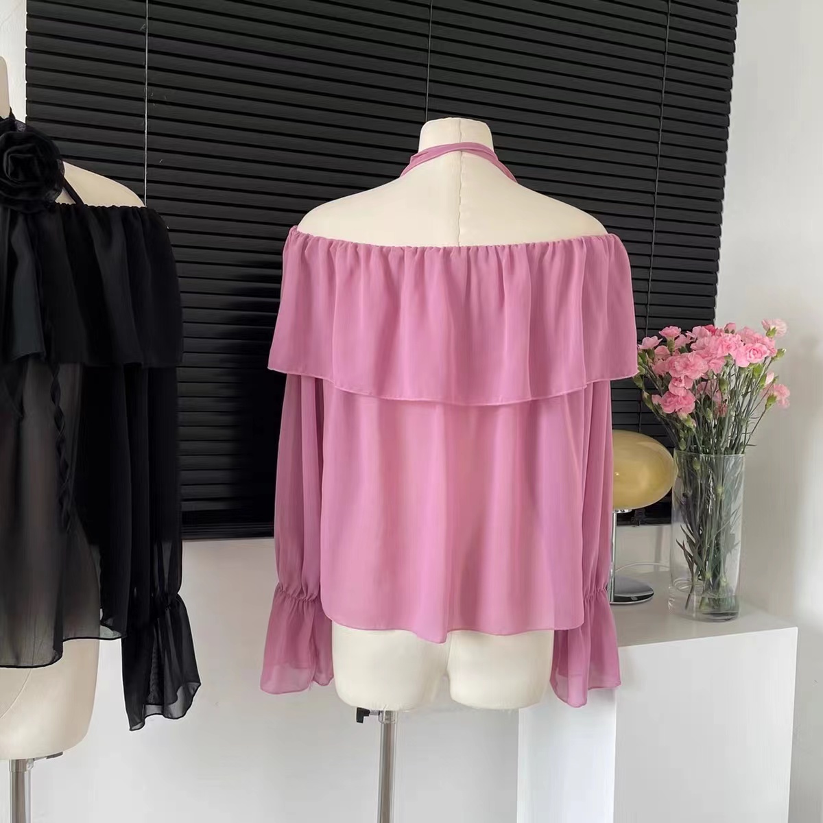 Blouses Women Slash Neck 3D Fl – обзор и цена Crop Blouse Linen