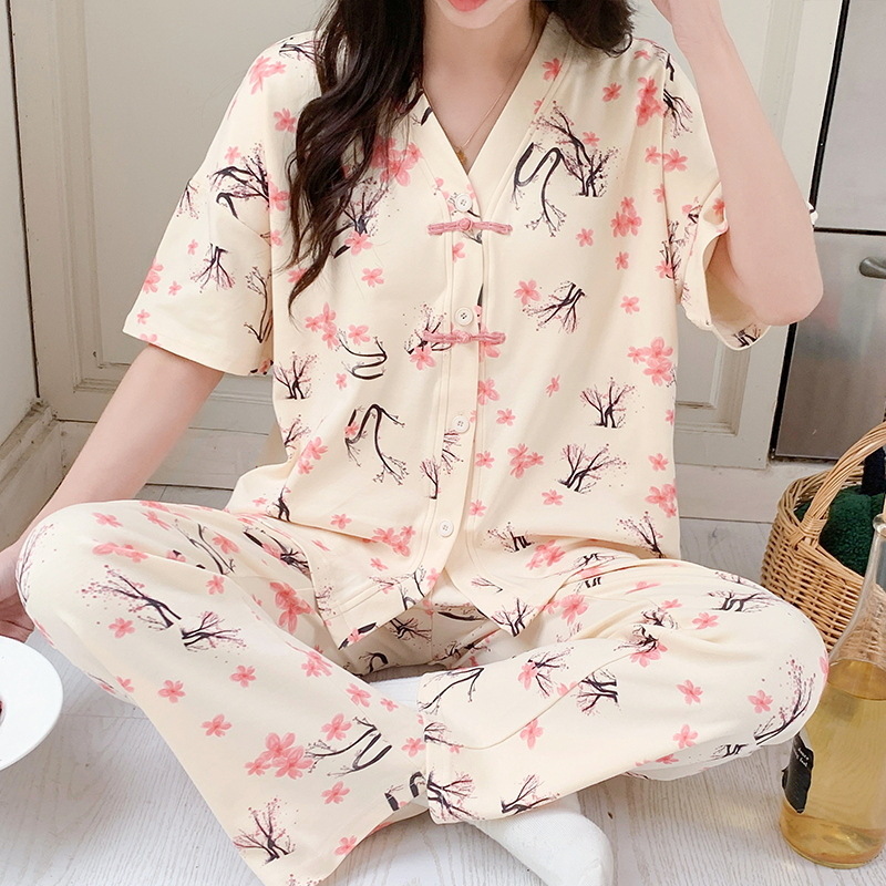 Women Pajamas Sets Spring Spri – обзор и цена Summer Clothing Young Women