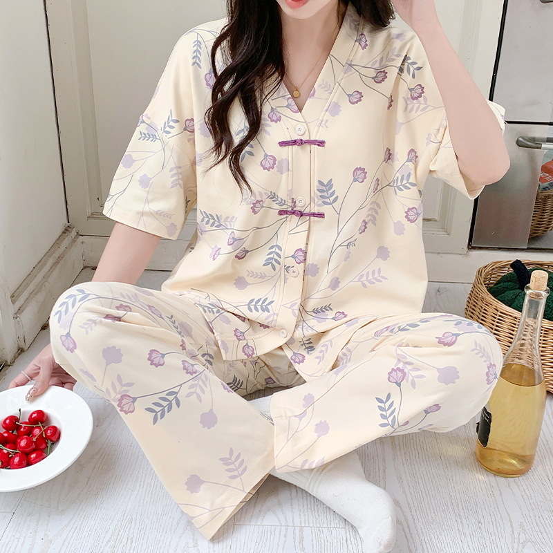 Women Pajamas Sets Spring Spri – обзор и цена Summer Clothing Young Women