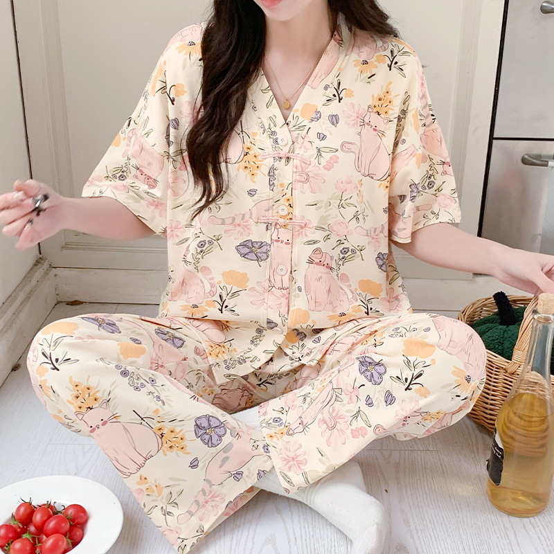 Women Pajamas Sets Spring Spri – обзор и цена Summer Clothing Young Women