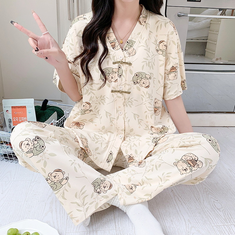 Women Pajamas Sets Spring Spri – обзор и цена Summer Clothing Young Women