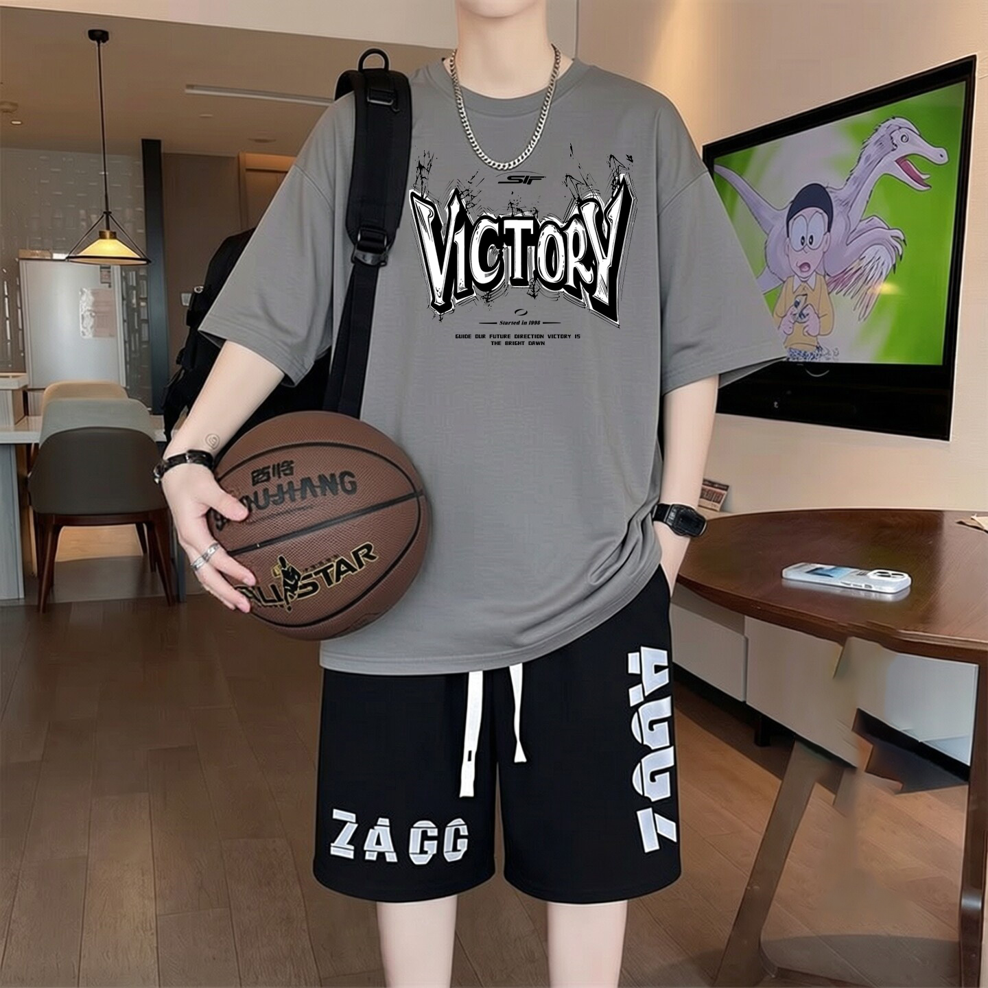 Summer Men T-shirts Sets Youth – обзор и цена Quality Summer Clothing