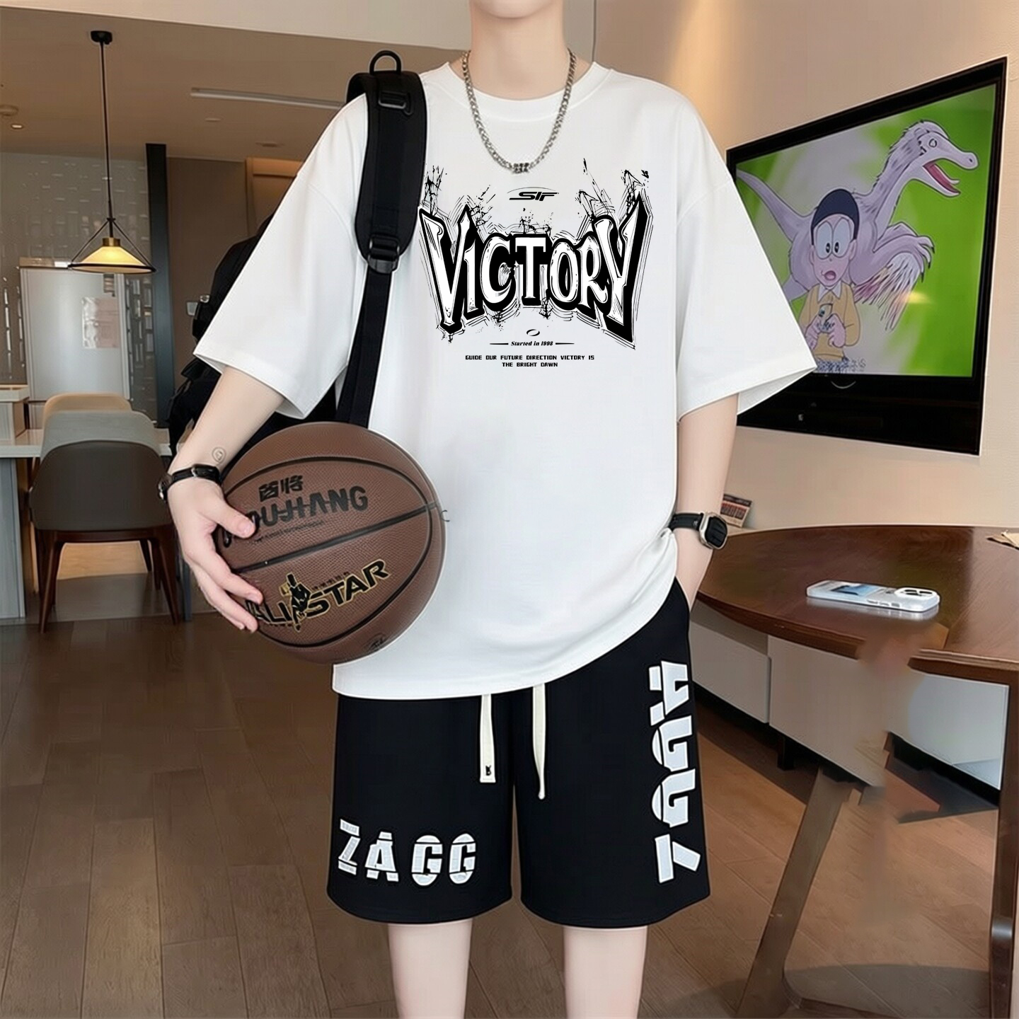 Summer Men T-shirts Sets Youth – обзор и цена Quality Summer Clothing