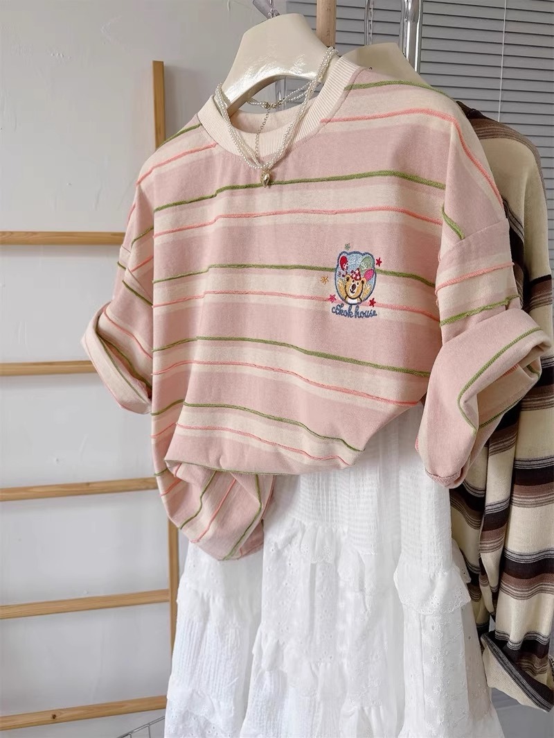ex Pure Cotton Striped ort Sve – обзор и цена Summer Clothing Outlet