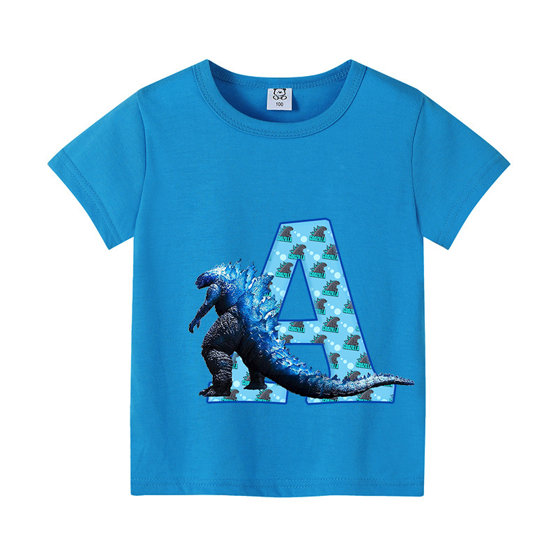 Godzillas Children T Shirt Boy – обзор и цена Summer Clothing Kids Boys