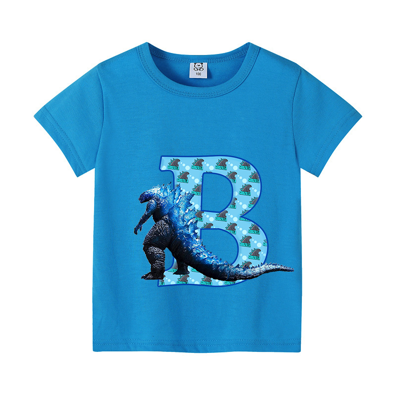 Godzillas Children T Shirt Boy – обзор и цена Summer Clothing Kids Boys
