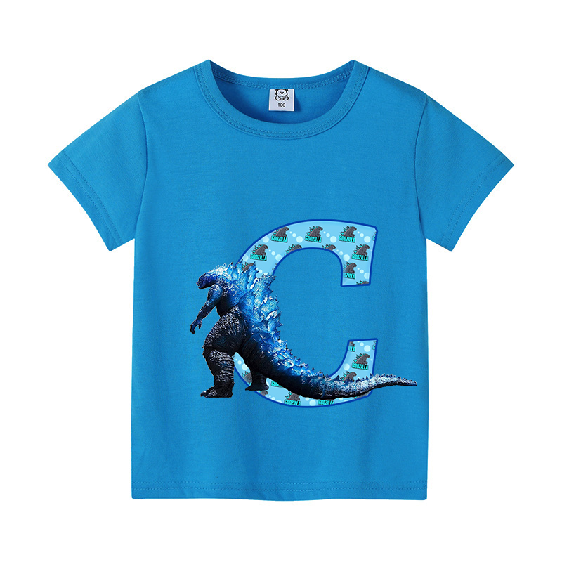 Godzillas Children T Shirt Boy – обзор и цена Summer Clothing Kids Boys