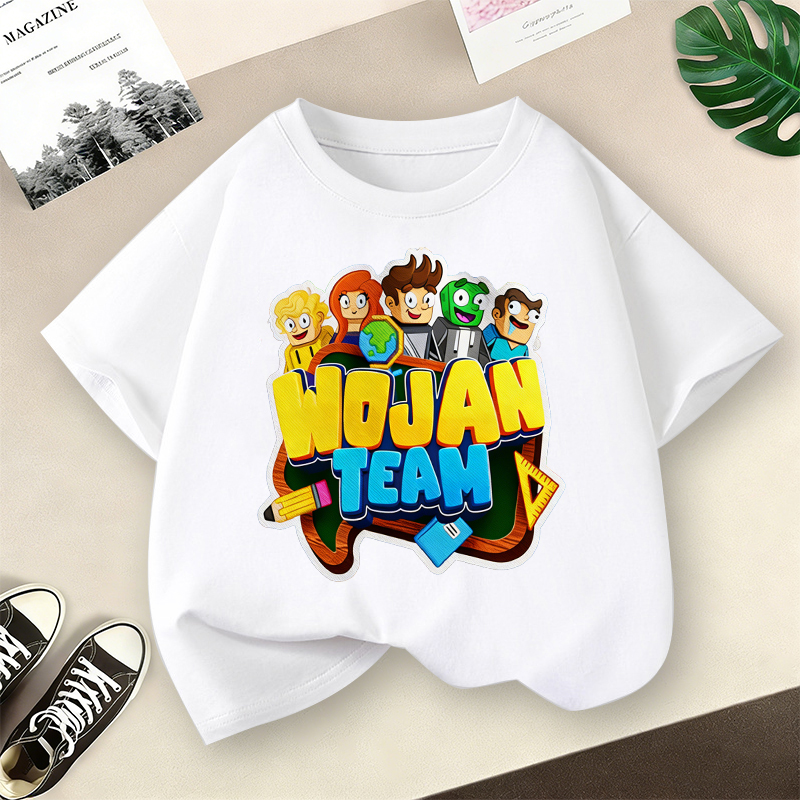 Short Sleeve T-shirt for Boys  – обзор и цена Summer Clothing Kids Boys