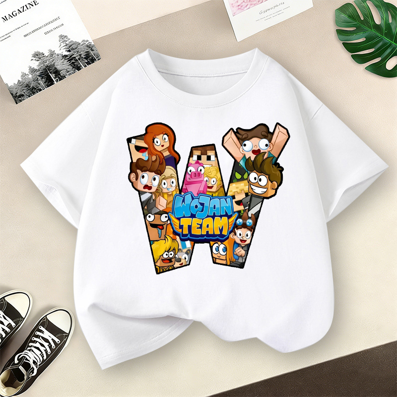 Short Sleeve T-shirt for Boys  – обзор и цена Summer Clothing Kids Boys
